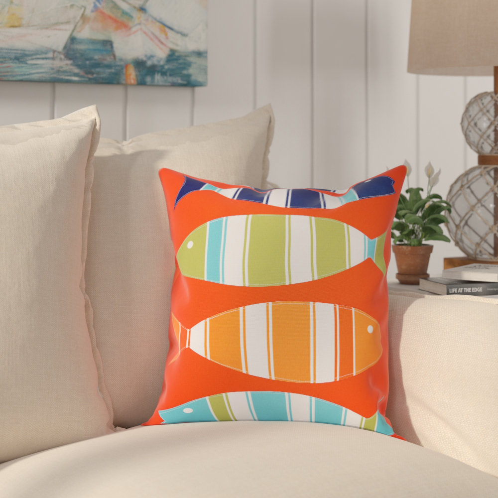 Highland Dunes Addyson Outdoor Square Pillow Cover Insert Reviews Wayfair