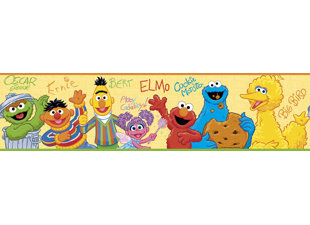 Sesame Street Monsters You Ll Love Wayfair Sesame Street Bird Room Makeover Wall Decal