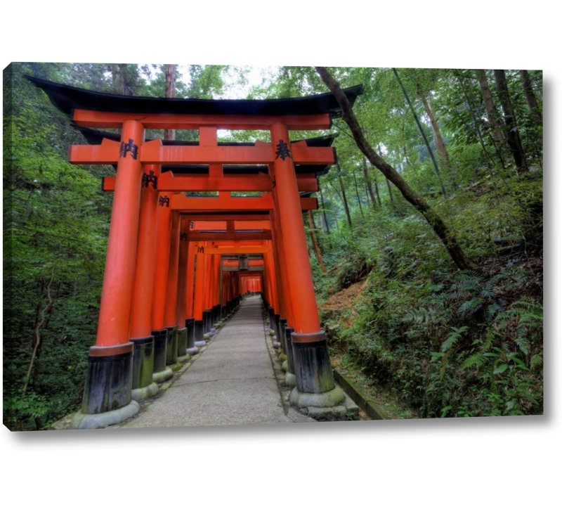 World Menagerie Japan Kyoto Fushimi Inari Taisha Torii Gates Photographic Print On Wrapped Canvas Wayfair World Menagerie Japan Kyoto Fushimi Inari Taisha Torii Gates Photographic Print On Wrapped Canvas Wayfair