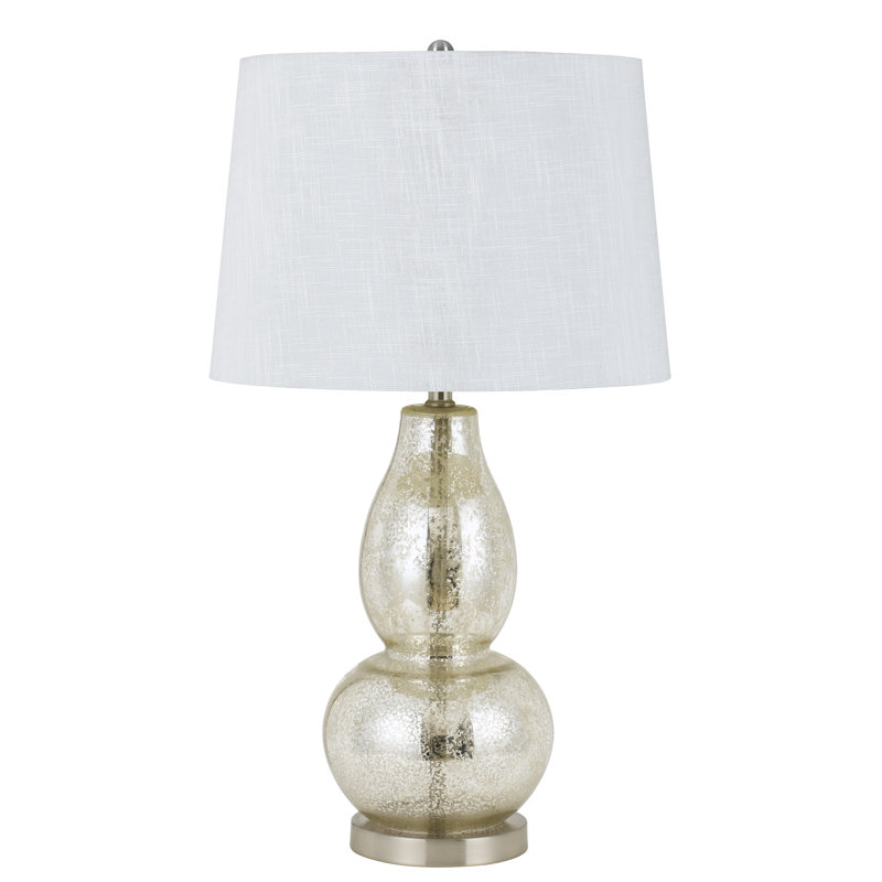 wayfair glass table lamps