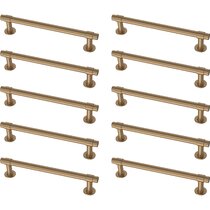 top knobs luxor 5 center to center bar pull reviews wayfair on wayfair gold drawer pulls