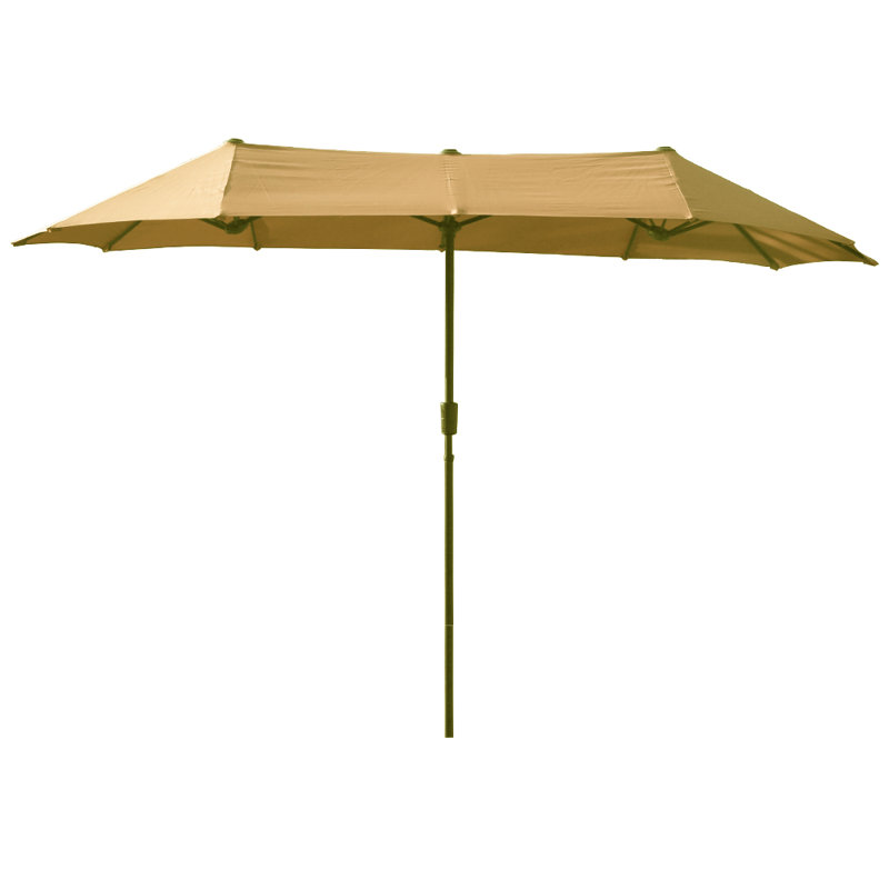 Freeport Park Alanis 9 X 7 Rectangular Market Umbrella Wayfair