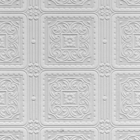 East Urban Home Turner Tile 10m L X 53cm W Damask 3d Embossed Roll