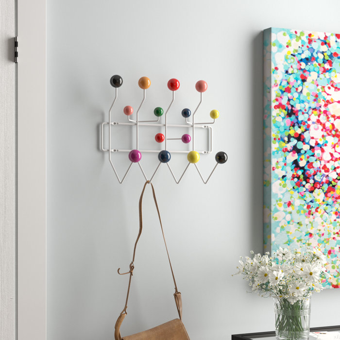 Bilokur Mid Century Modern Wall Mounted Coat Rack Bilokur Mid Century Modern Wall Mounted Coat Rack