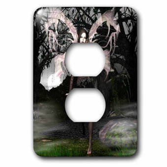 3drose Walking With Fairies In The Forest Victorian 1 Gang Duplex Outlet Wall Plate Wayfair