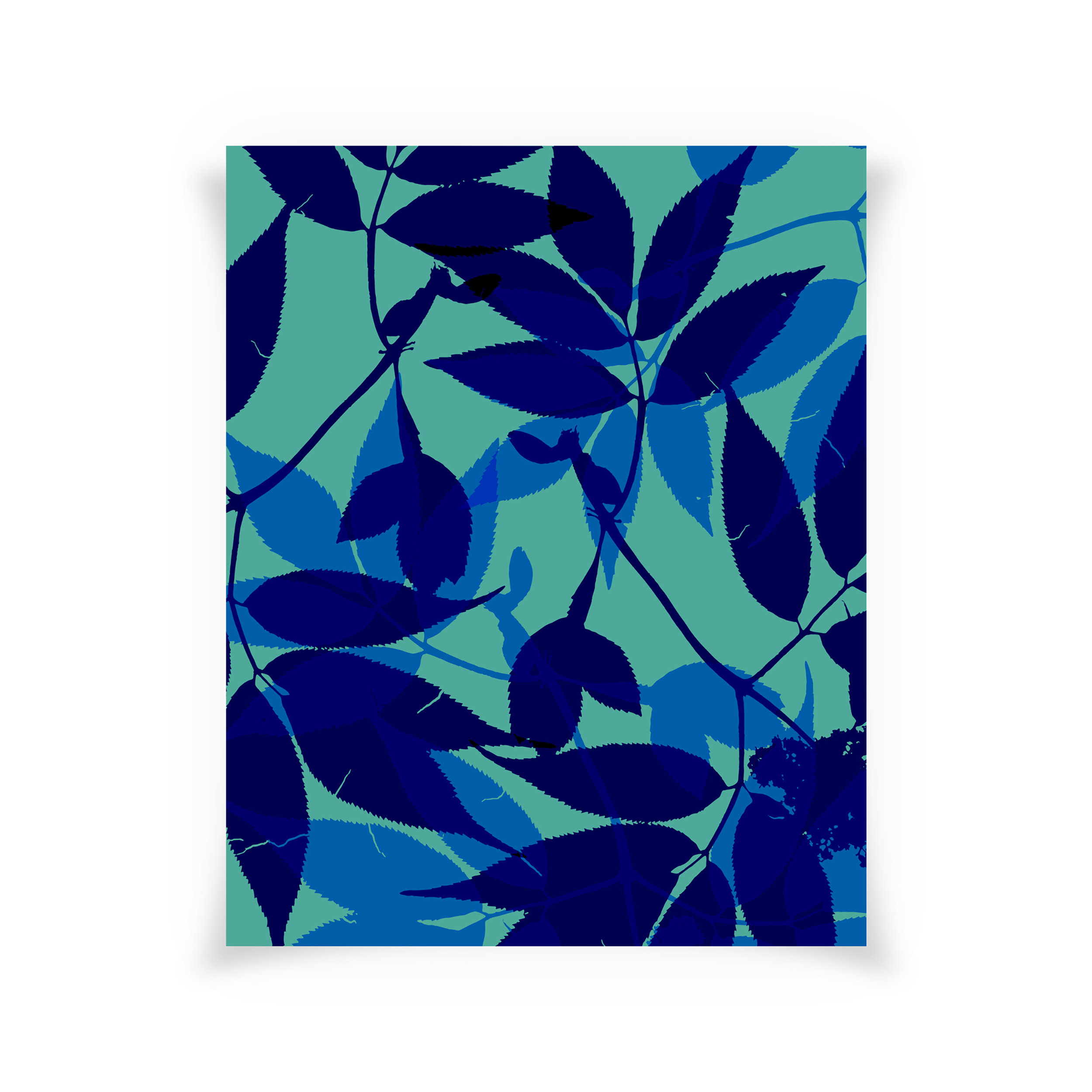 Nature Creative Modern Leaves Wall Art Wayfair