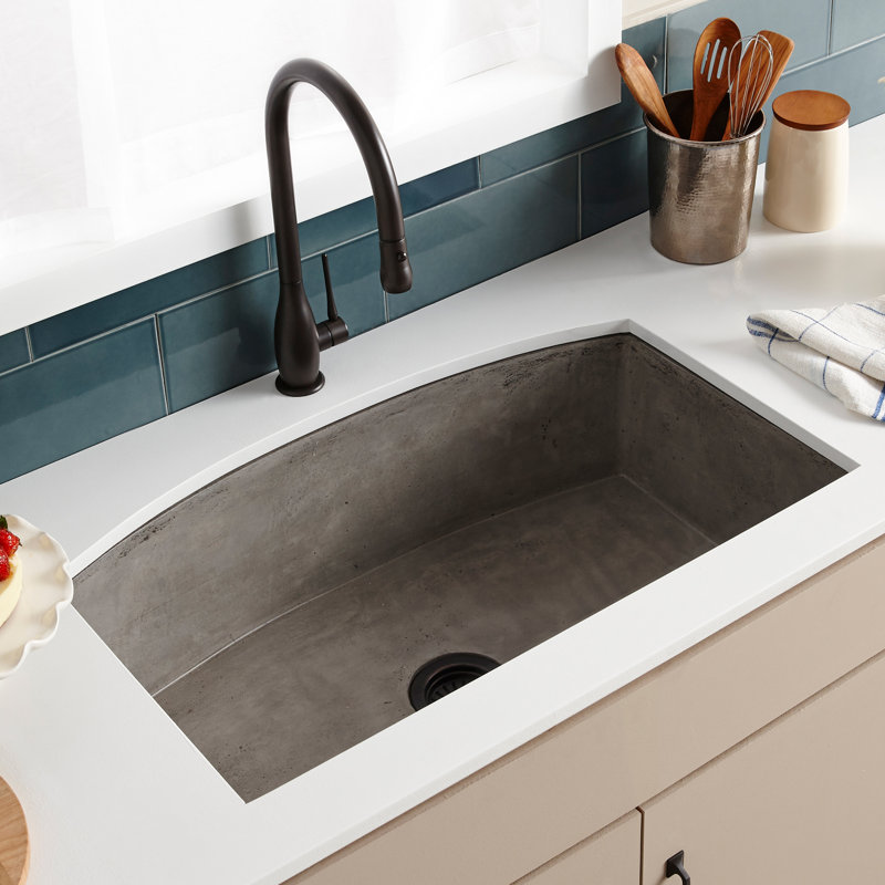 33 L X 21 W Farmhouse Kitchen Sink Reviews Allmodern