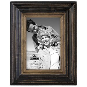 Wannamaker Two Tone Walnut Picture Frame