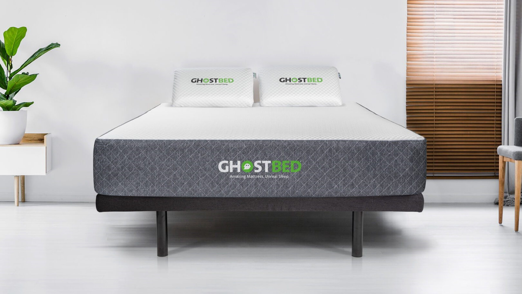 ghostbed 11 in. classic gel memory foam mattress