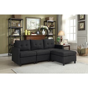 Westerman Modular Sectional With Ottoman By Winston Porter