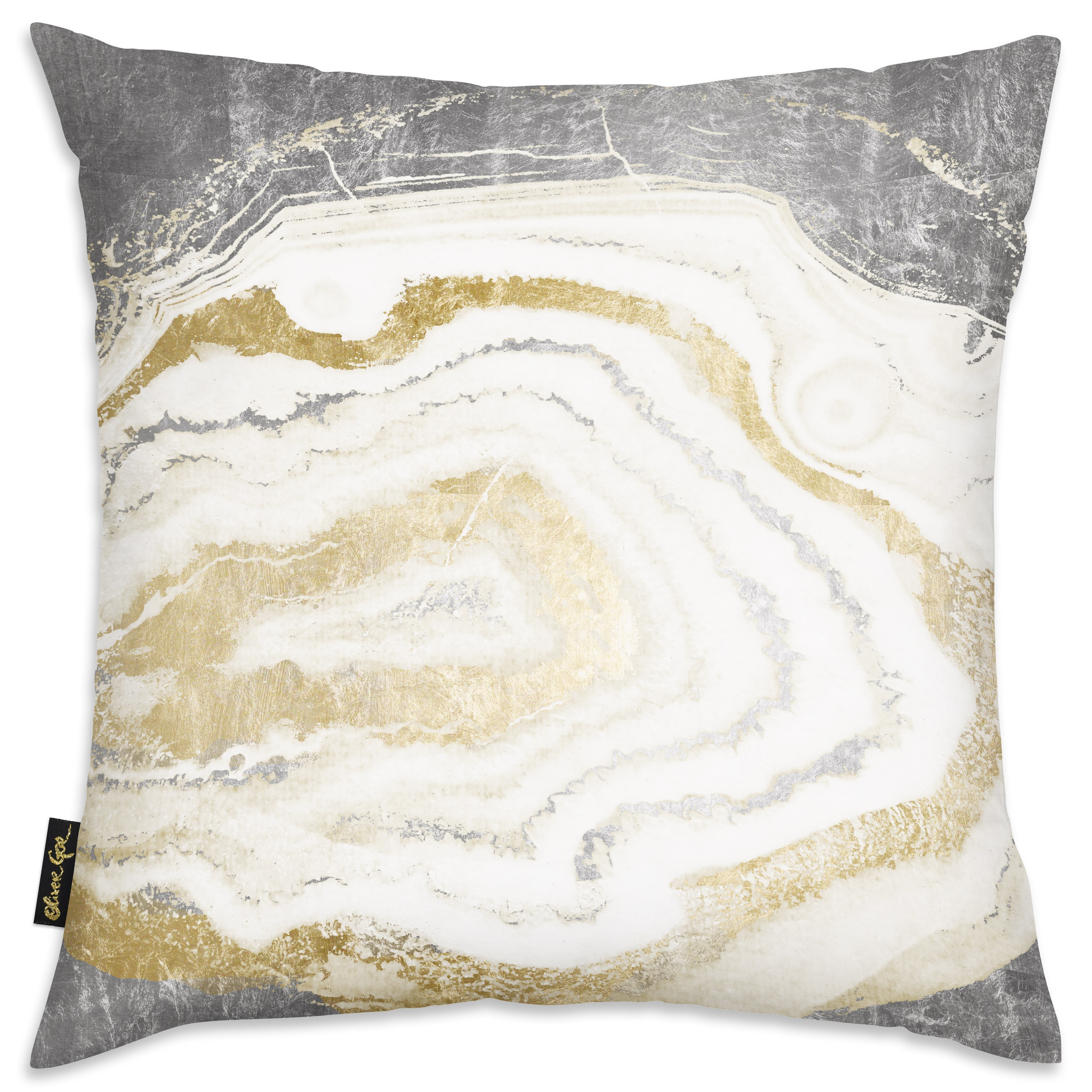 white and gold throw pillows