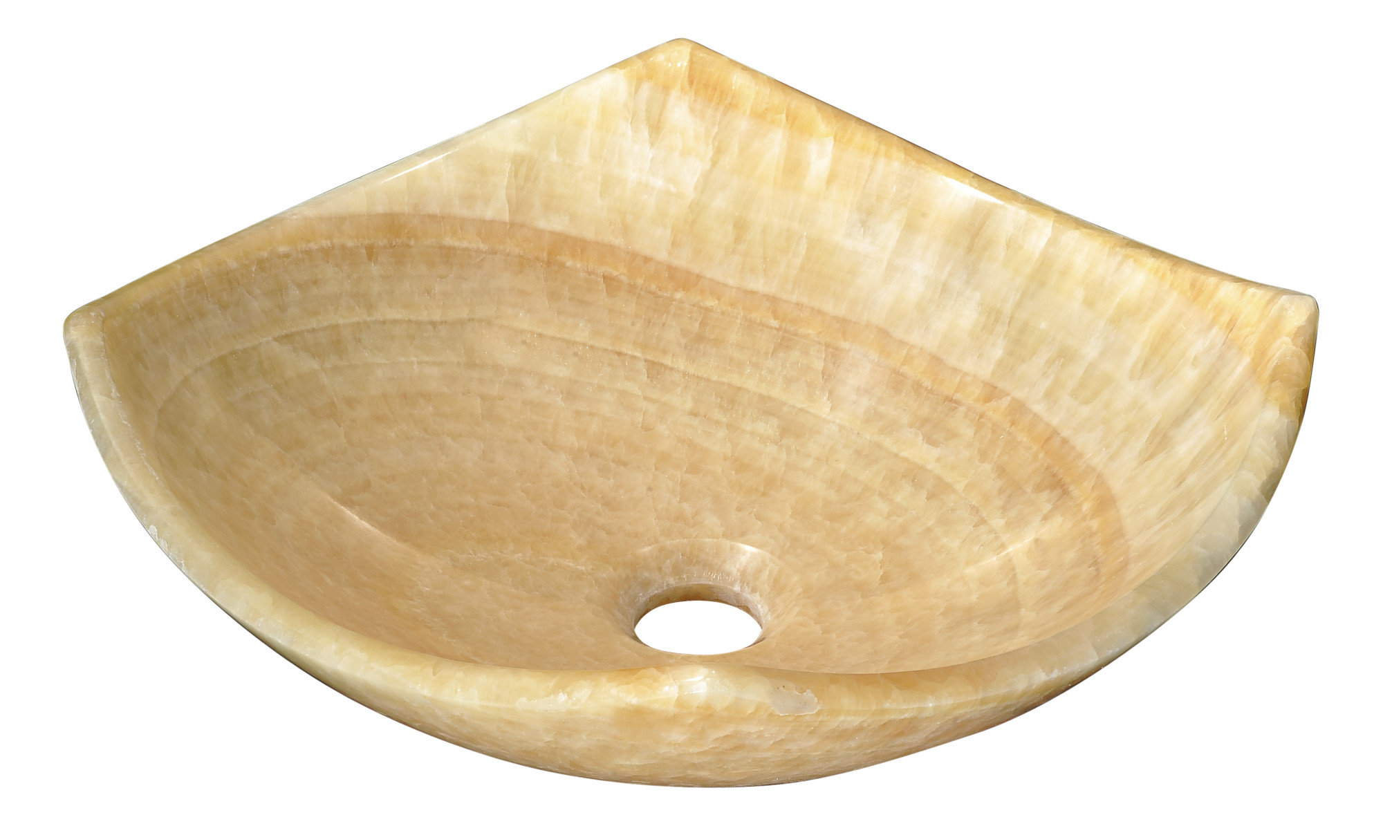 Anzzi Flavescent Visage Cream Jade Stone Specialty Vessel Bathroom Sink Reviews Perigold