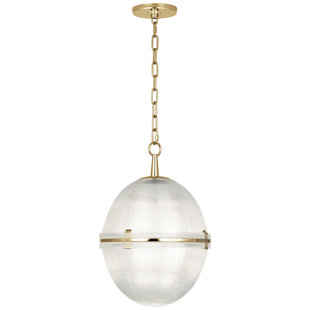 Go to store & view more images Brighton 1-Light Pendant by Robert Abbey