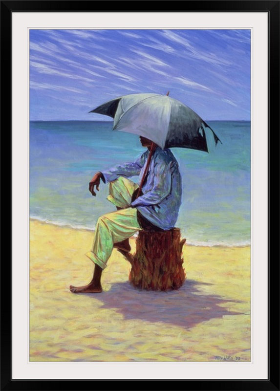 Great Big Canvas Into The Blue 1993 By Tilly Willis Painting