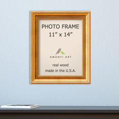 Conservative yet Classy Gold Wooden Frame 11 x 14