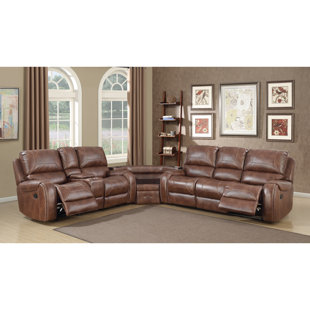 rustic reclining sofa