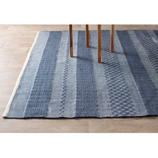 Eco Friendly Area Rugs Joss Main Indira Hand Woven Blue Indoor Outdoor Area Rug