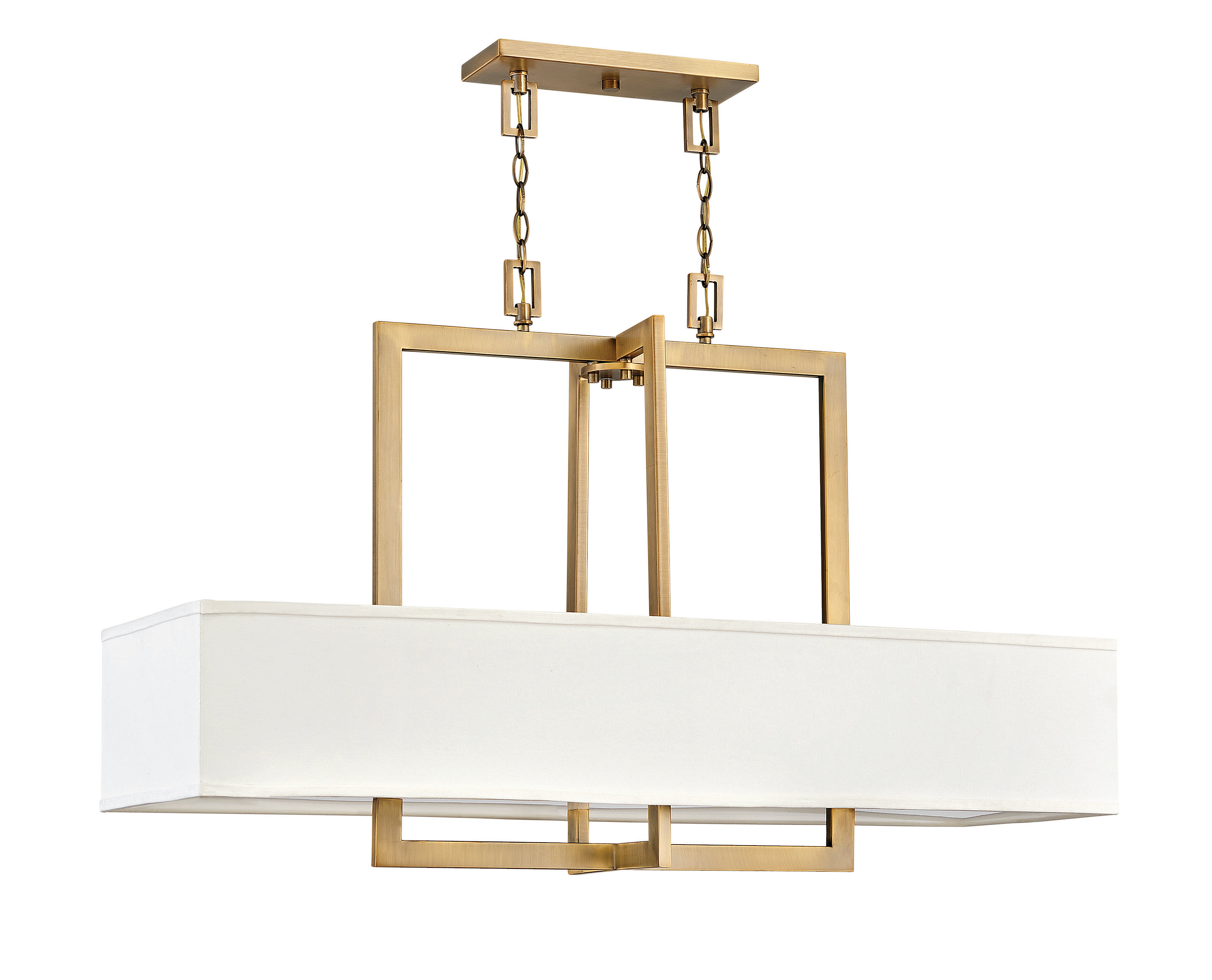 Wade Logan Allenhurst 4 Light Unique Statement Square Rectangle Chandelier Wayfair