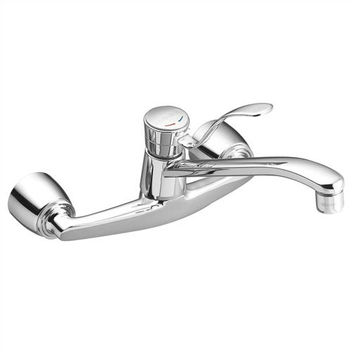 Moen Commercial Single Handle Wall Mount Kitchen Faucet Wayfair Ca