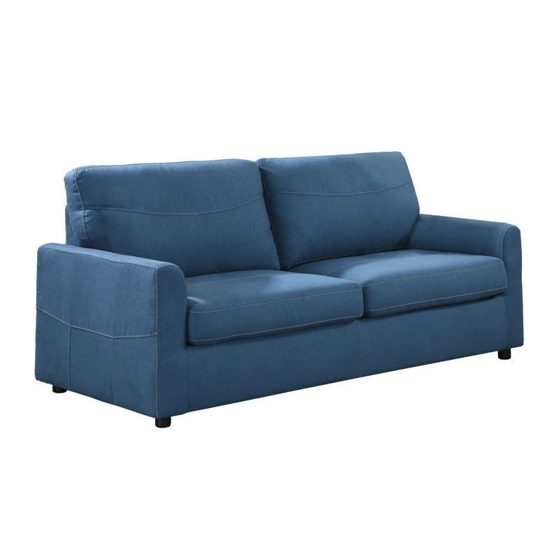 Featured image of post Teal Leather Sofa Bed : Hazel sofa piedmont furniture body.