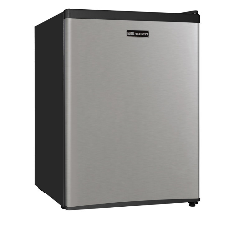 Emerson 2 4 Cubic Feet Cu Ft Freestanding Mini Fridge With Freezer Reviews Wayfair