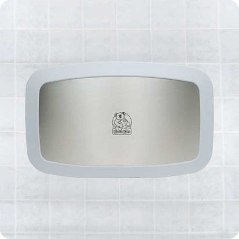 Koala Kare Products Baby Changing Station Horizontal Wall Mount With Stainless Steel Veneer Wayfair