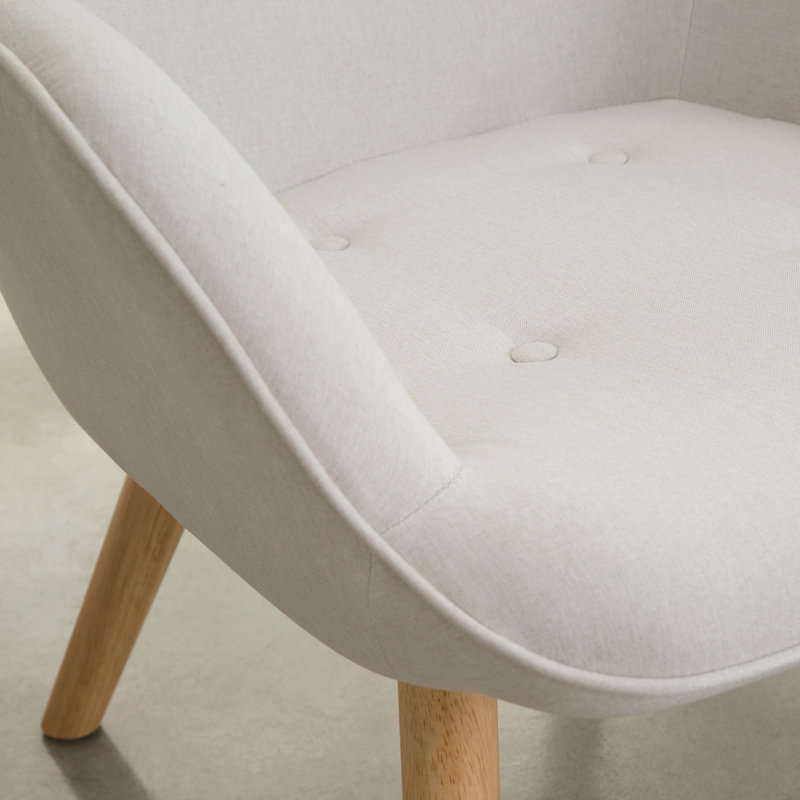 George Oliver Bello Mid Century Modern Lounge Chair And Ottoman Reviews Wayfair