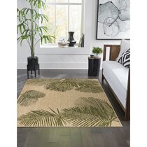 Black Taupe, 6x9 Green Decore Arcade Plastic Stain Proof Eco Friendly Outdoor Rug