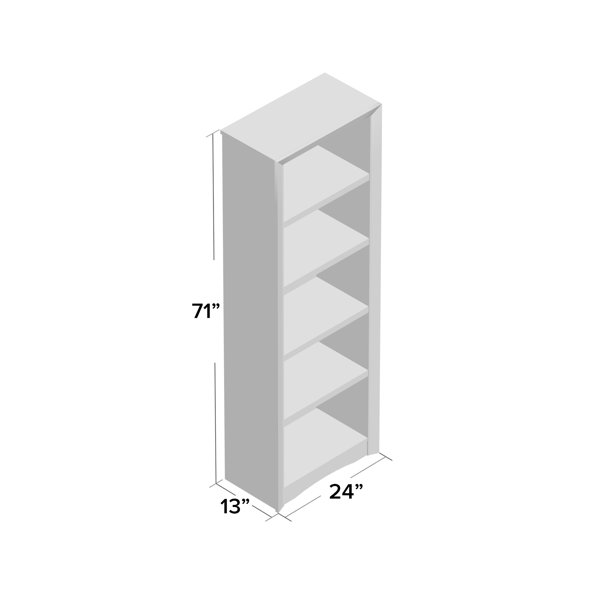 Darby Home Co Emmett Standard Bookcase Reviews Wayfair Ca
