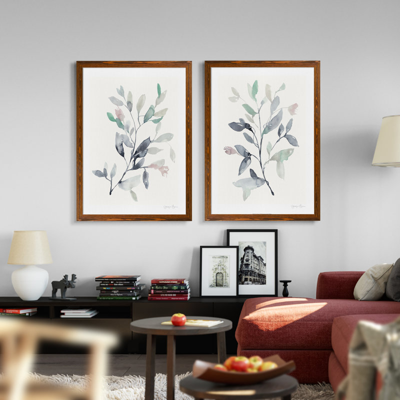 Water Branches I By Vincent Van Gogh 2 Piece Picture Frame