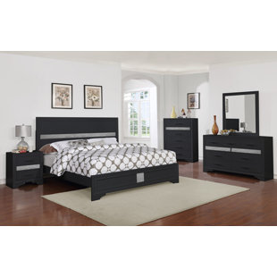 Go to store & view more images Wrought Studio Geist Queen Panel 4 Piece Bedroom Set