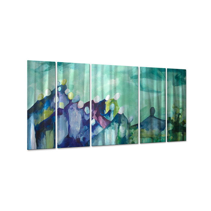 All My Walls The Gathering By Emily Wolf 5 Piece Painting Set