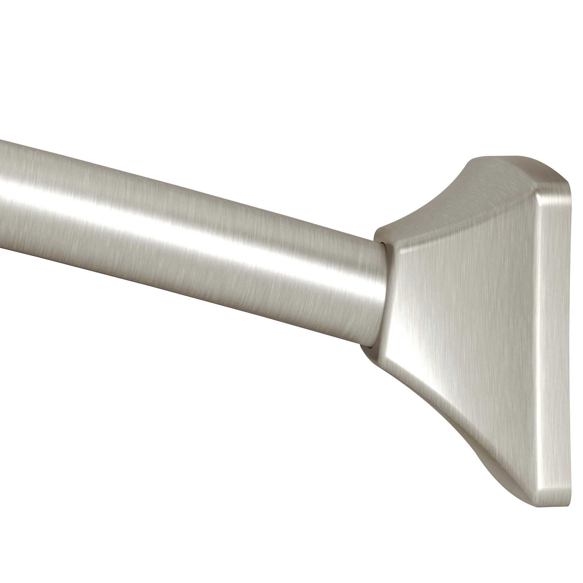 curved shower curtain rod