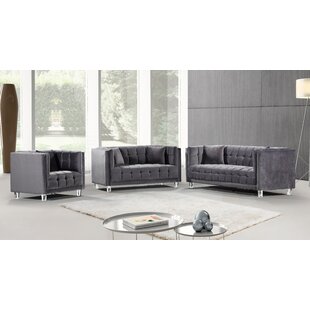 Keegan Configurable Living Room Set (Set of 3) by Rosdorf Park