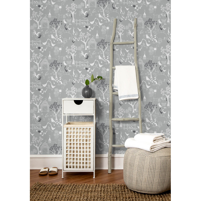 Harriet Bee Holcroft Rise And Shine 18 L X 20 5 W Peel And Stick