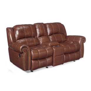 Outdoor Sofa Glider Wayfair Entertainment 2 Glider Leather Reclining Sofa