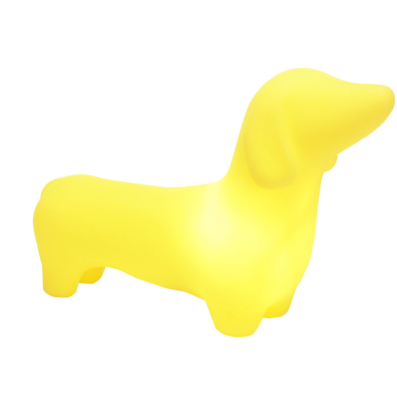 plastic dachshund figurine