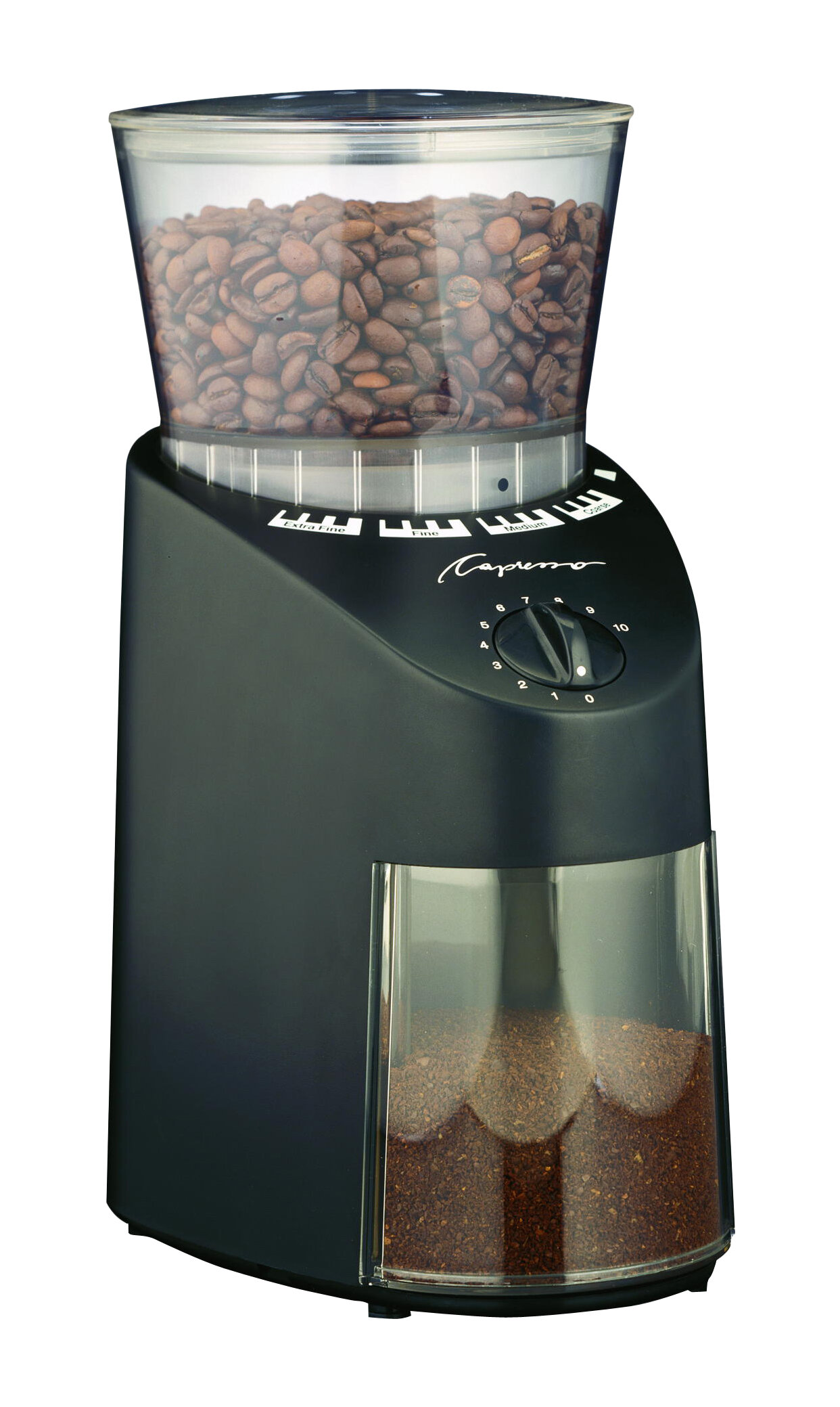 capresso infinity conical burr coffee grinder