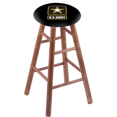 24" Bar Stool Holland Bar Stool Finish: Medium