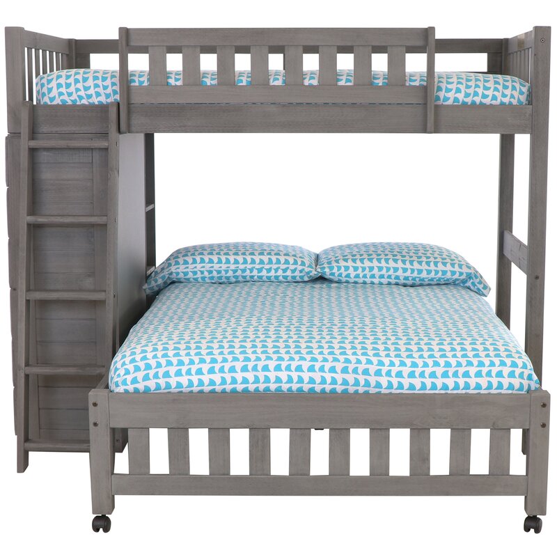 l shaped full size bunk beds