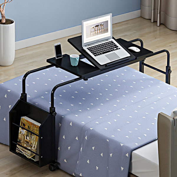 Angel Queen Home Office Adjustable Mobile Over Bed Table ...