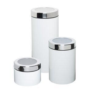 Retro 3 Piece Kitchen Canister Set