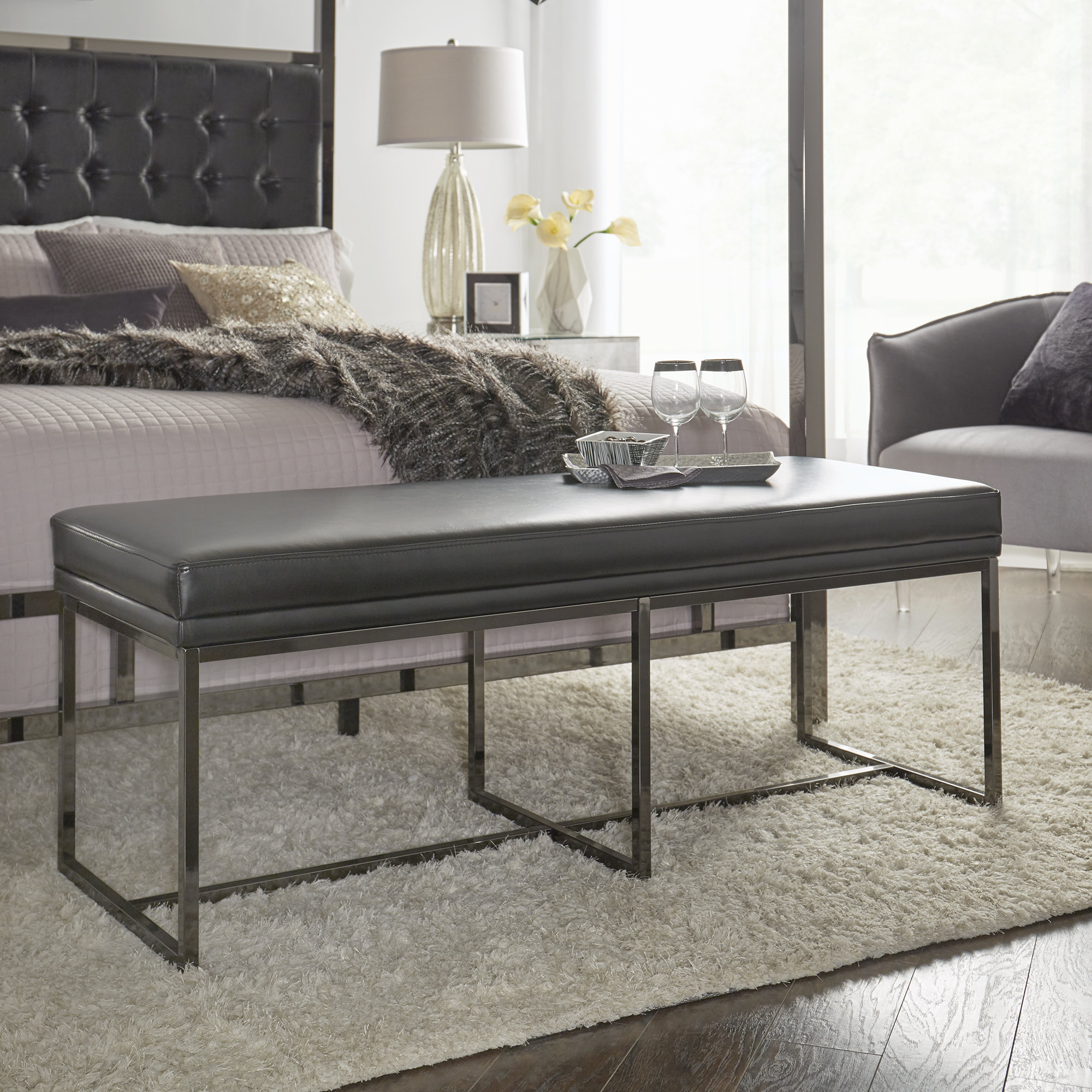 Fadrique Upholstered Bedroom Bench Fadrique Upholstered Bedroom Bench