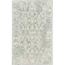 Sage Green And Cream Area Rug Wayfair
