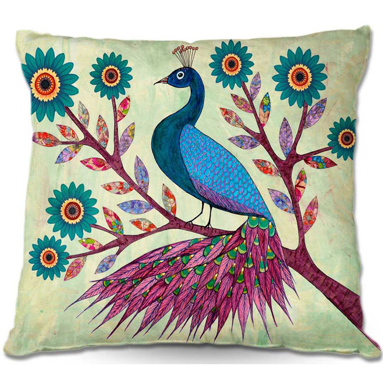 peacock pillows