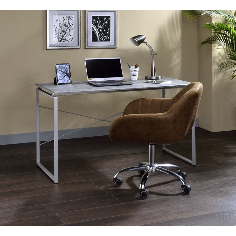 wayfair office desk and chair set