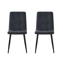 Black Dining Chairs You'll Love | Wayfair.co.uk