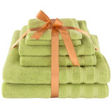 dark green bath towels