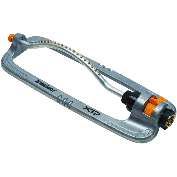 waters up to 4,000 sq.ft. Melnor XT Turbo Oscillating Sprinkler with One Touch Width Control & Flow Control
