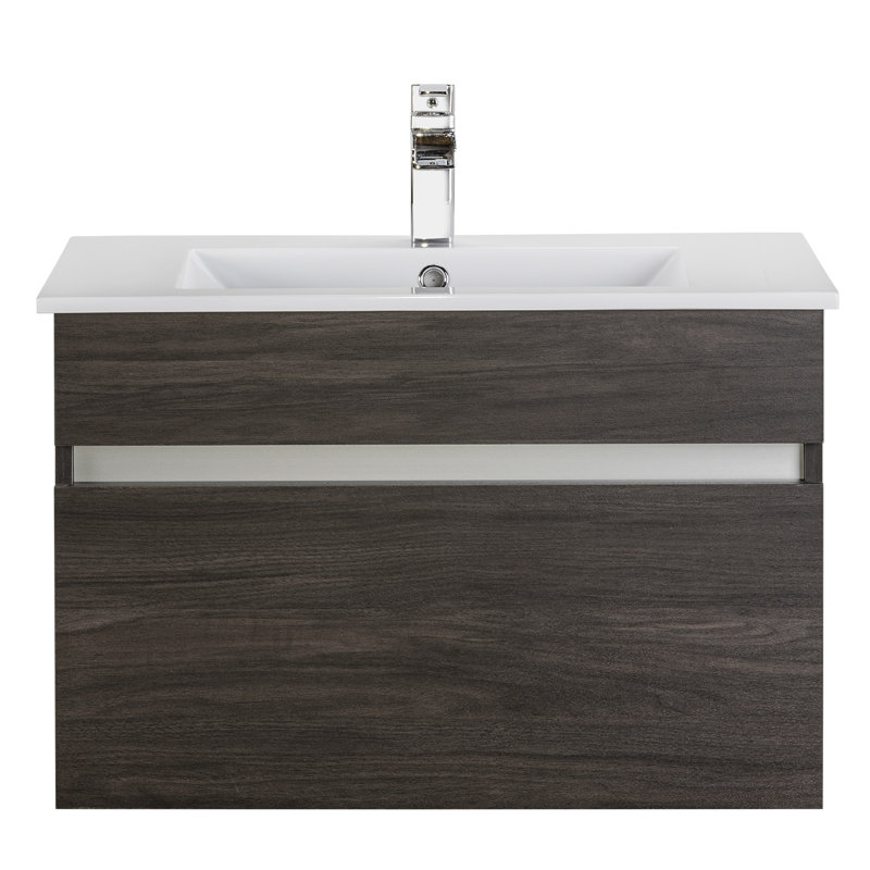 Cutler Kitchen Bath Ivory Floating 30 Single Bathroom Vanity Ivory Floating 30 Single Bathroom Vanity